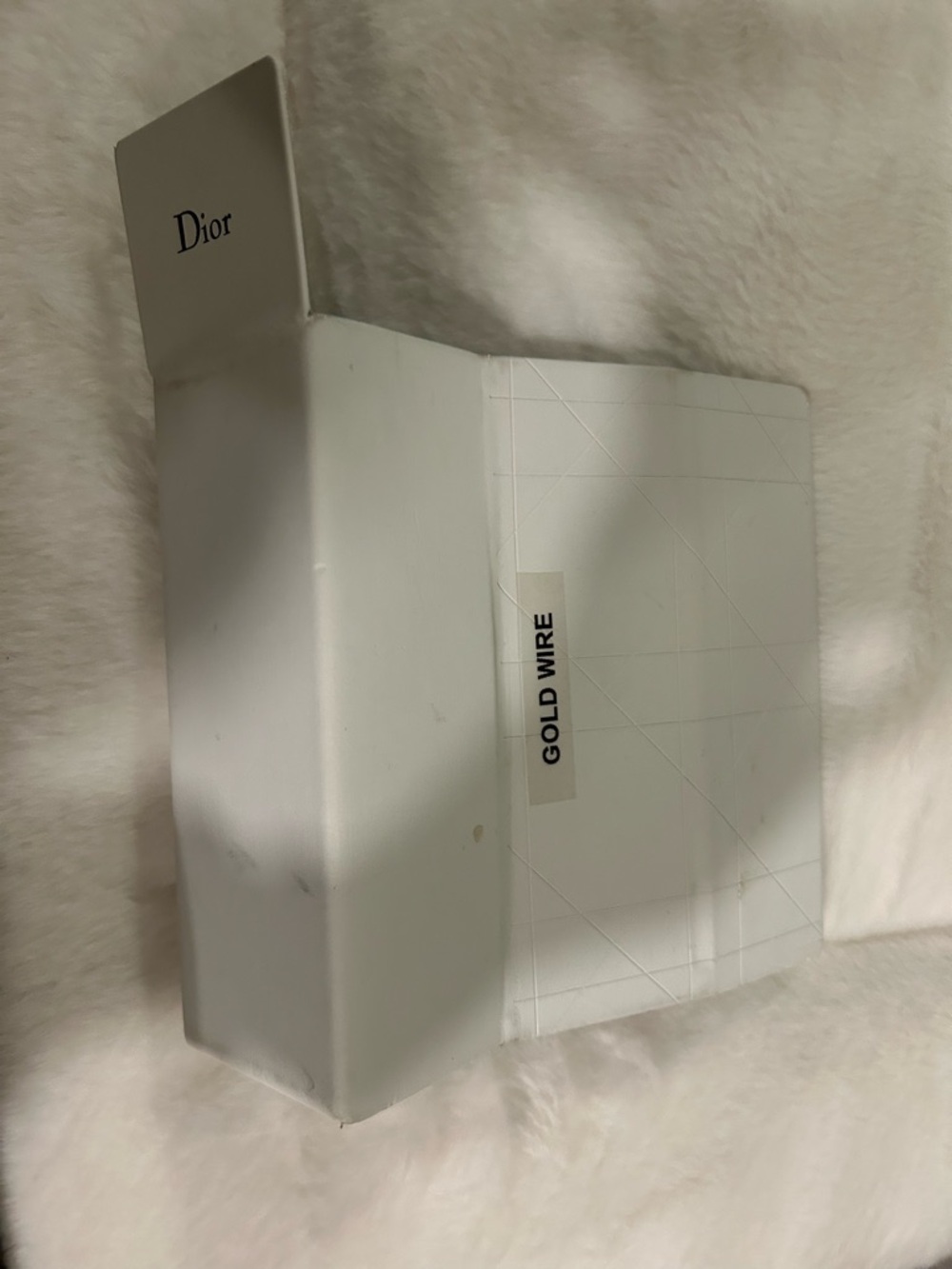 Dior White Packaging Box with Gold Wire Label - Picture 5 of 13